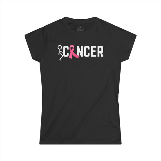 Breast Cancer Awareness Tee, Inspirational Women's T-Shirt, Pink Ribbon Shirt, Supportive Cancer Message Tee, Gift for Mom